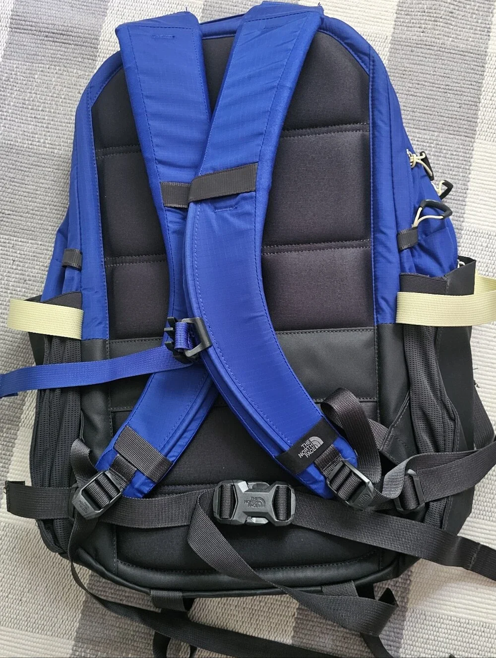 The North Face Blue and Orange Men's Hiking Backpack
